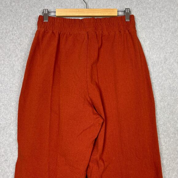 Free People Beach Don't Kill My Vibe Pants in Bronze Size Medium - Picture 7 of 14